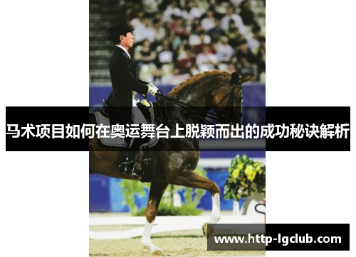 马术项目如何在奥运舞台上脱颖而出的成功秘诀解析